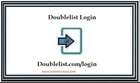 doublelist sign in|Login 